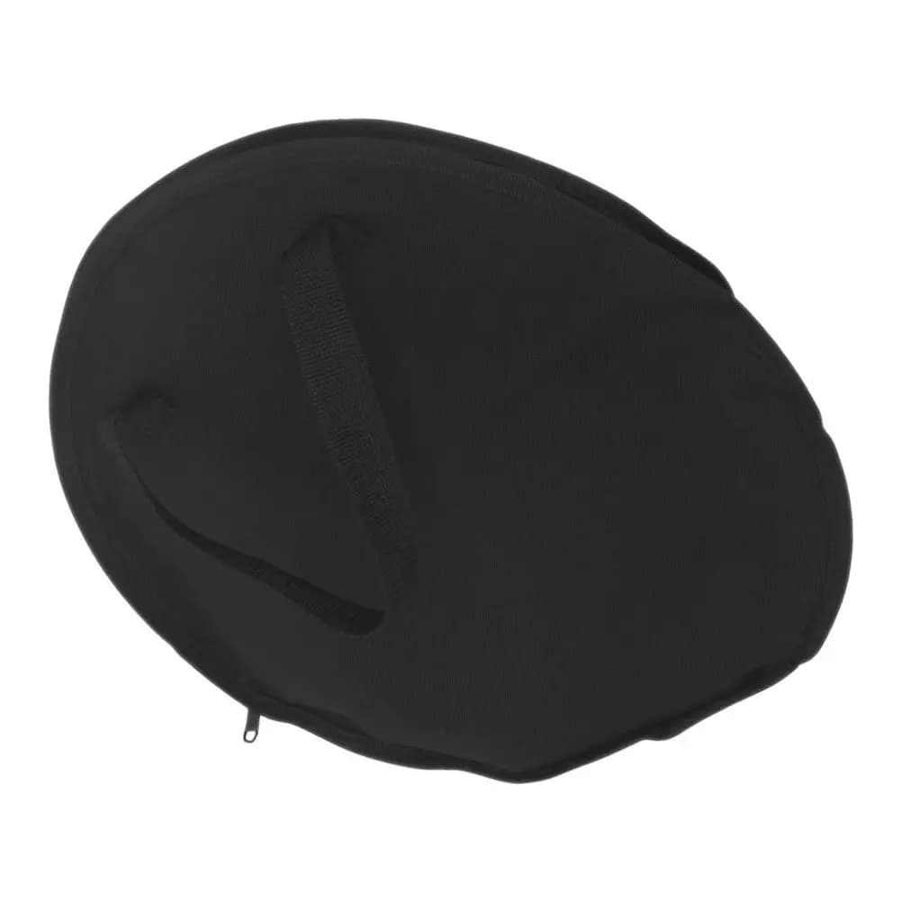 Borsa Portatile Nera in Tessuto Oxford per Drum Pad, Custodia Impermeabile per Musici, Pratica Conservazione Accessori, Borsa per il Trasporto di Drum Pad