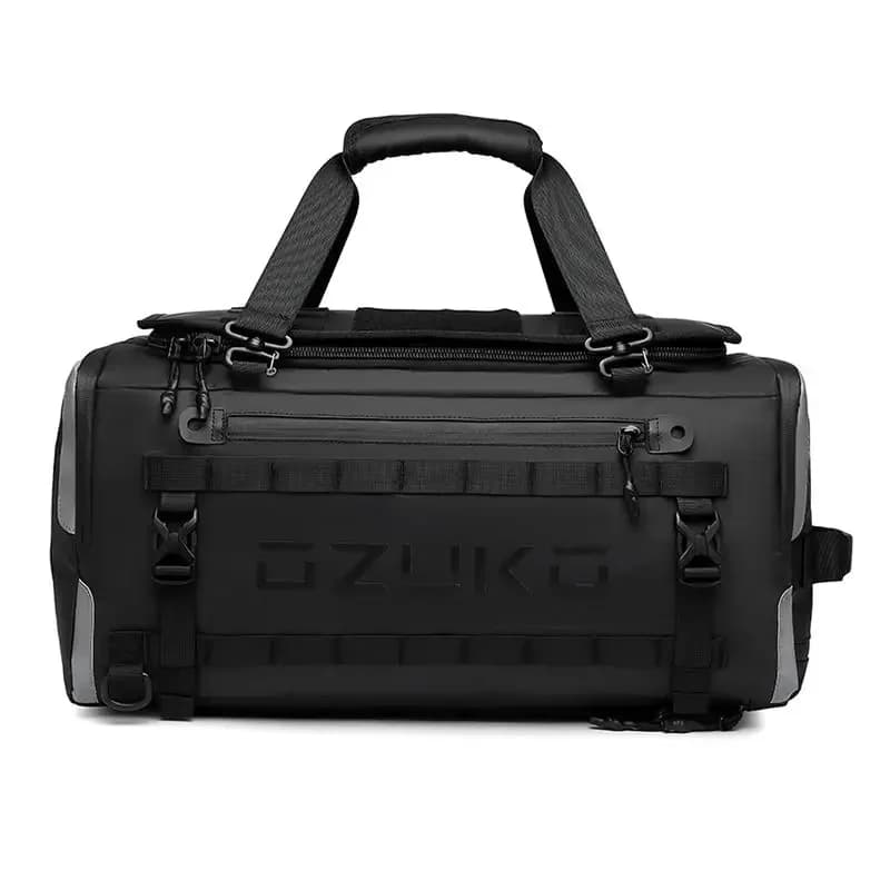 Ozuko Zaino da campeggio, organizer per valigie, borsa sportiva da uomo per fitness, con separazione asciutto/bagnato, per viaggi brevi e weekend