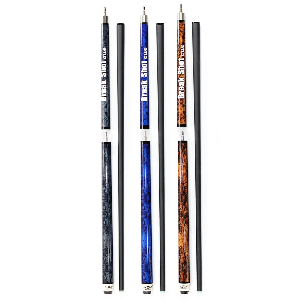 Nuovo arrivo 3 parti stecca da biliardo in carbonio con punta da 13 mm