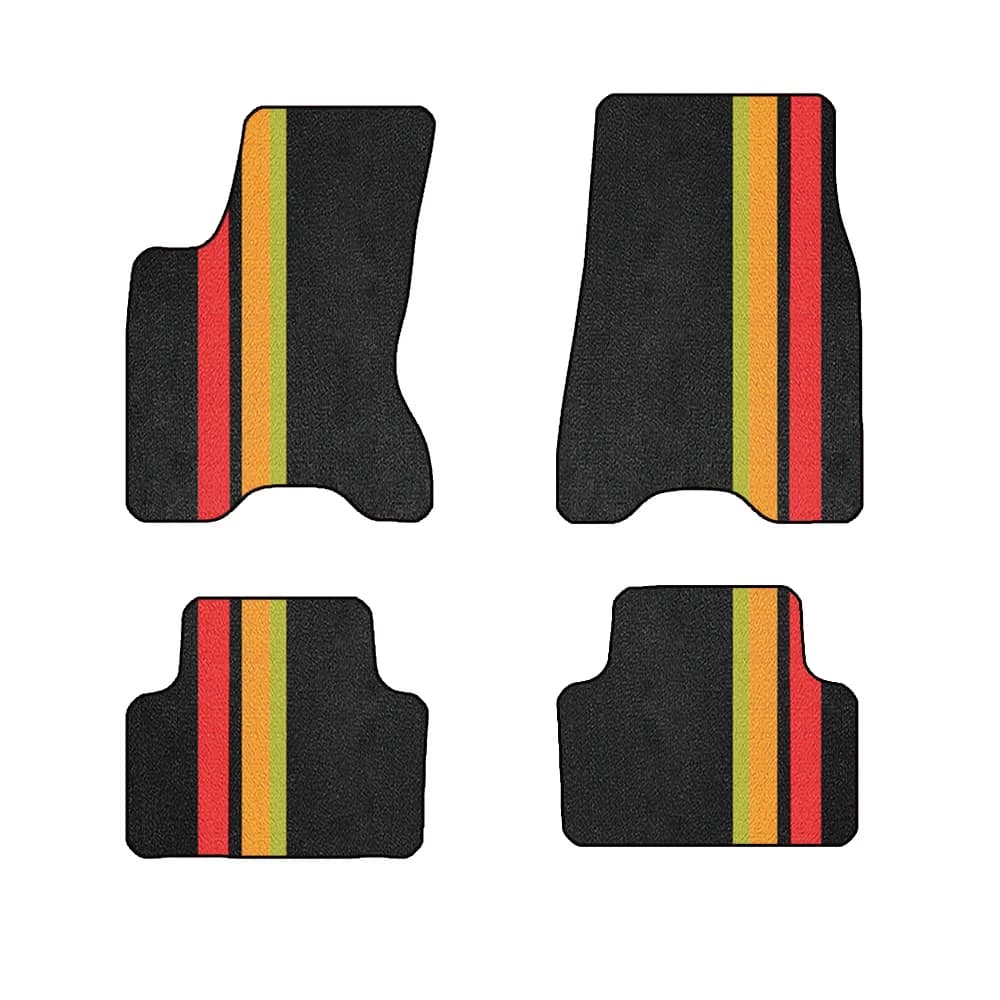 Car mats with buttons for Nisan X-Trail T31 2007–2013 Car-specific mats