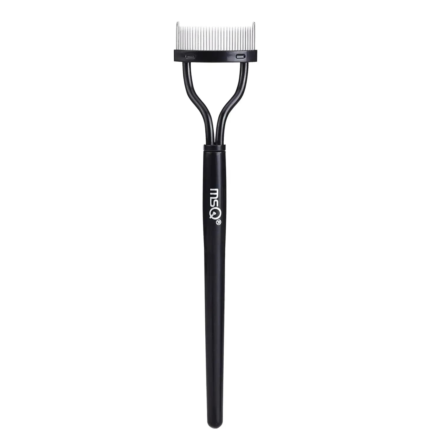 Pettine e Separatore Professionale per Ciglia con Coperchio, Applicatore Mascara in Acciaio Inossidabile per Ciglia Definite