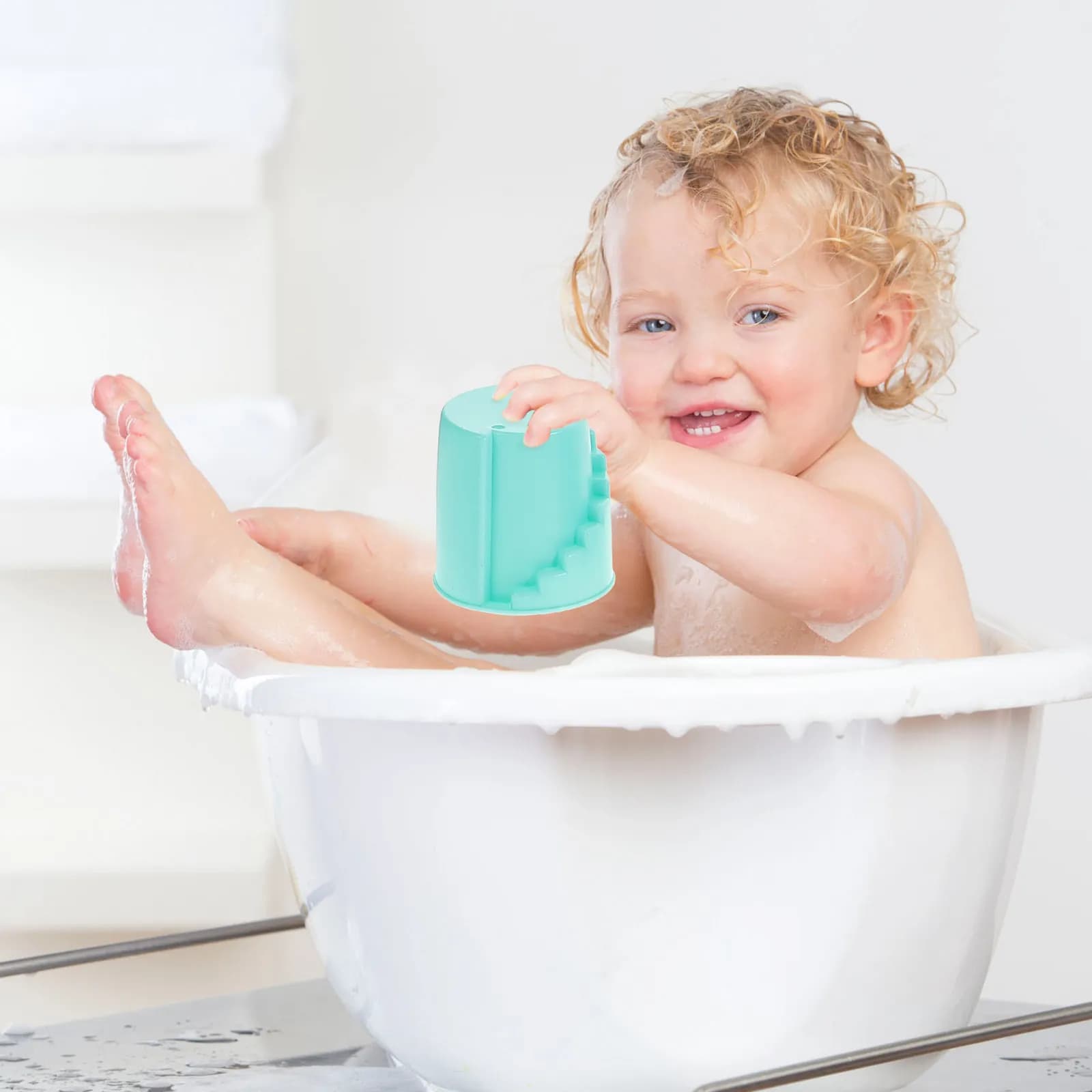 Set di 1 Giocattolo Resistente all'Usura per Costruire Castelli di Sabbia, Divertimento Interattivo Estivo, Leggero e Durevole per Attività all'Aperto per Bambini