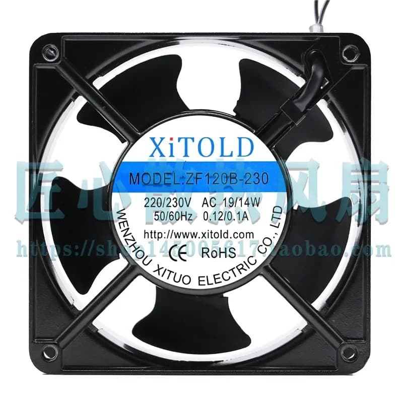 For XITOLD ZF120B-230 ZF120S-230 220V 12cm Cooling Fan