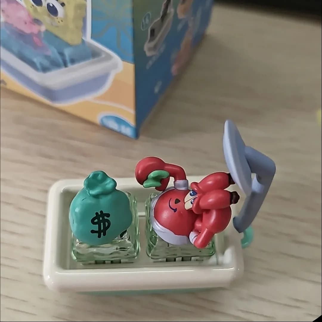 Spongebob Squarepants Keycap Blind Box Cute Cartoon Figure for Mechanical Keyboard Desktop Decor Collectible Gift for Fans