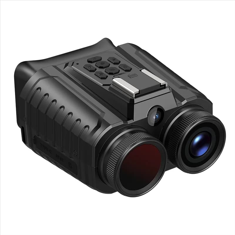 B48B-NV8000 Occhiali per la visione notturna digitale 2.7K 1080P, telescopio per casco, binocolo per registrazione video, per la sorveglianza della caccia