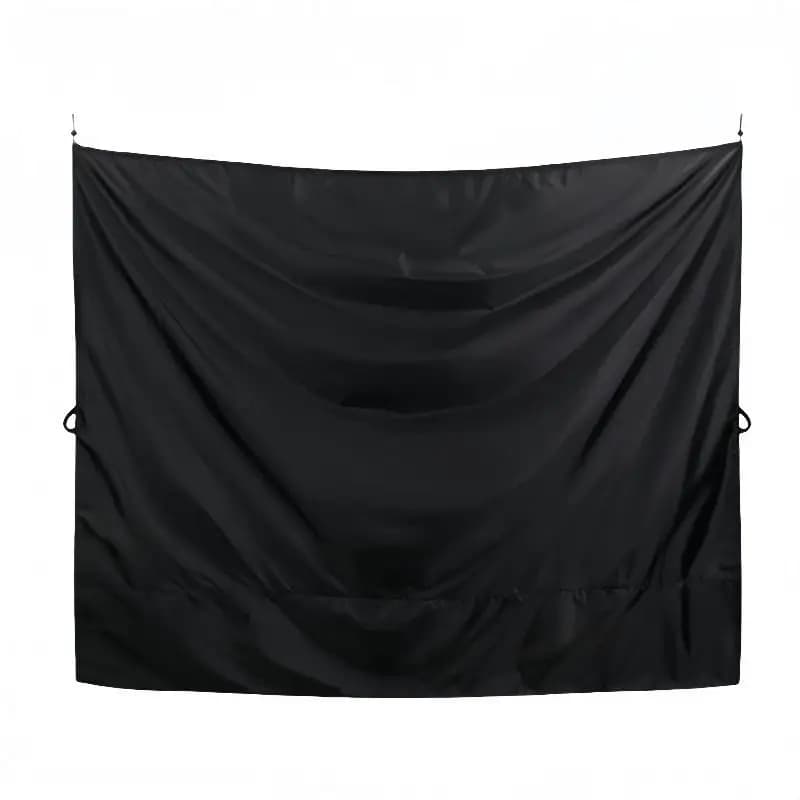 Van Rear Door Privacy Curtain Waterproof Light Blocking Windproof Car Camping Shower Divider Screen For RV Camper Outdoor Travel