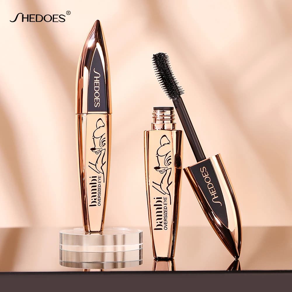 SHEDOES Waterproof Mascara, long-lasting black eyelash makeup for all skins, long-lasting and sweat resistant