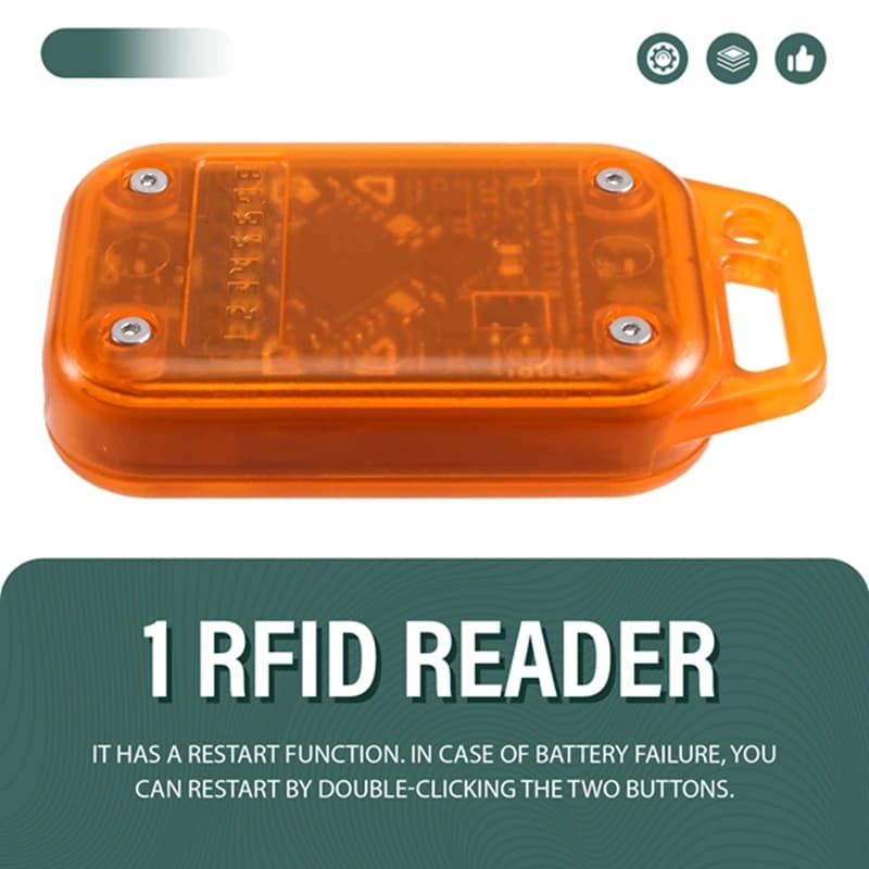 【ACQUISTA AGORA】 Emulatore lettore di chip intelligente RFID Camaleonte V2.0 125Khz 13,56Mhz Decodifica scheda Duplicatore NFC Ripart Emulatore di smart card