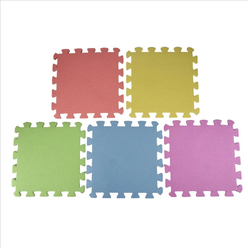 A71Z Tappetini da gioco Puzzle modulari colorati 20 pezzi 30X30 cm Morbido schiuma Eva Tappeto puzzle per bambini per Tatami