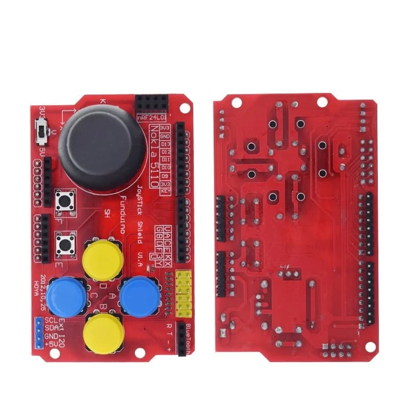 1/2/5PCS Joystick Shield per scheda di espansione Arduino con funzione tastiera e mouse analogici