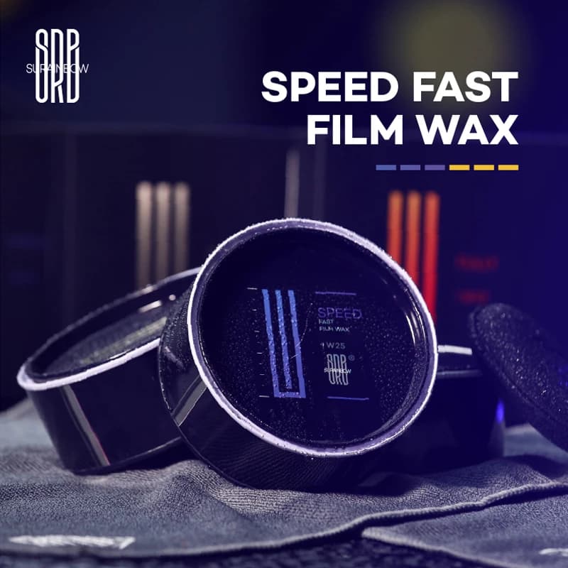 Fast coating paste wax - Premium auto wax for deep and reflective gloss with durable protection - Easy to apply