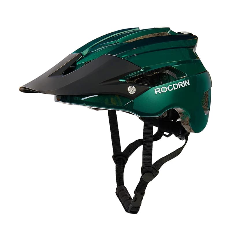 Casco da bicicletta ROCDRIN Outdoor DH MTB Casco da mountain bike da strada modellato integralmente Casco da ciclismo da corsa ultraleggero