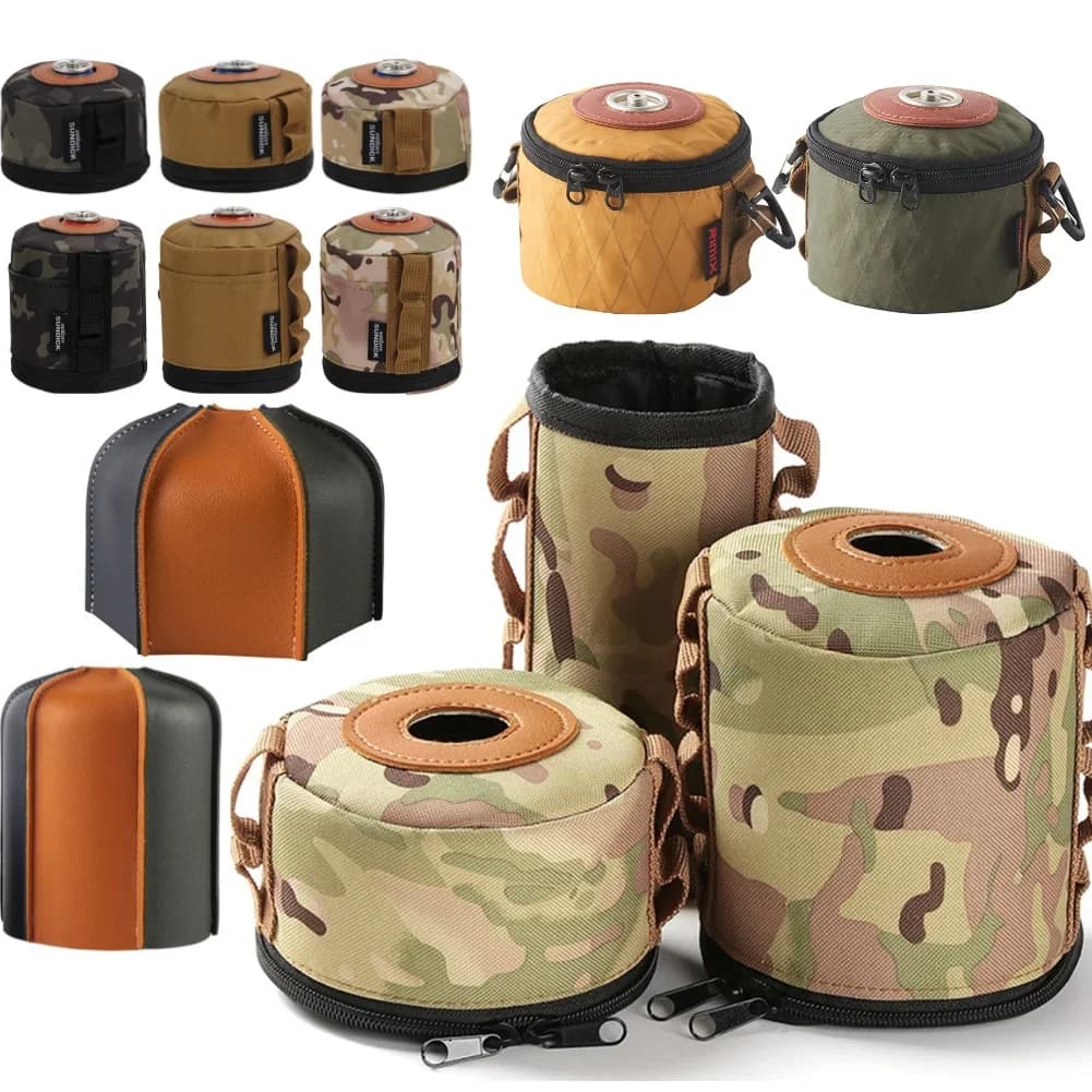 Protective Housing for Camping Gas Tank Ventilated Portable Protection for propane and butane for Gas Tank Fuel Tank for Travel Accessories