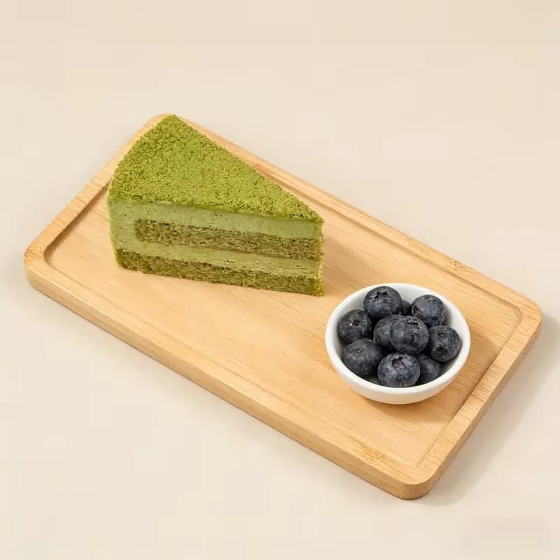 Vassoio da Pranzo in Legno, Tagliere Quadrato, Piatto Espositore per Dolci e Torte per Uso Domestico