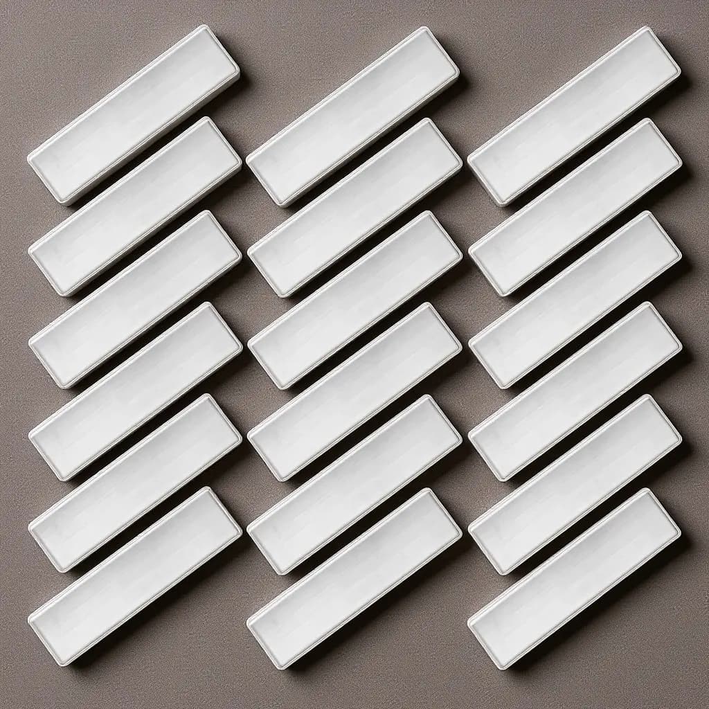 25 Pezzi Porta Etichette Adesive in Plastica Trasparente, Tasche per Schede Indice per Ufficio, Casa, Magazzino, Scaffali e Cassetti