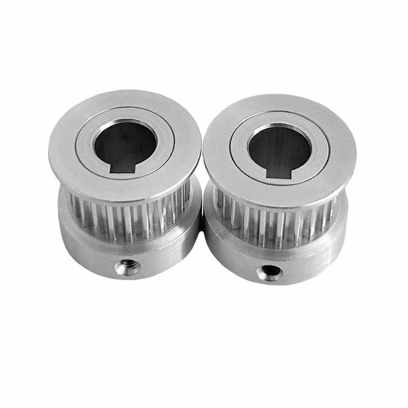 HTD3M 22Teeth Timing Pulley with Keyway Bore 10mm / 4x1.5mm Belt Width 10mm 3D Printer Synchronous Wheel for CNC DIY K Type