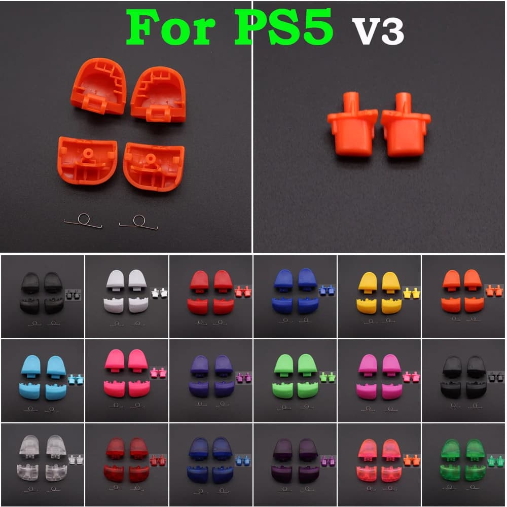 1 set Per PS5 V3 V3.0 BDM-030 Controller L1 R1 L2 R2 Trigger Spalla Bottoni e Molle Chiave Controller Sostituire accessori