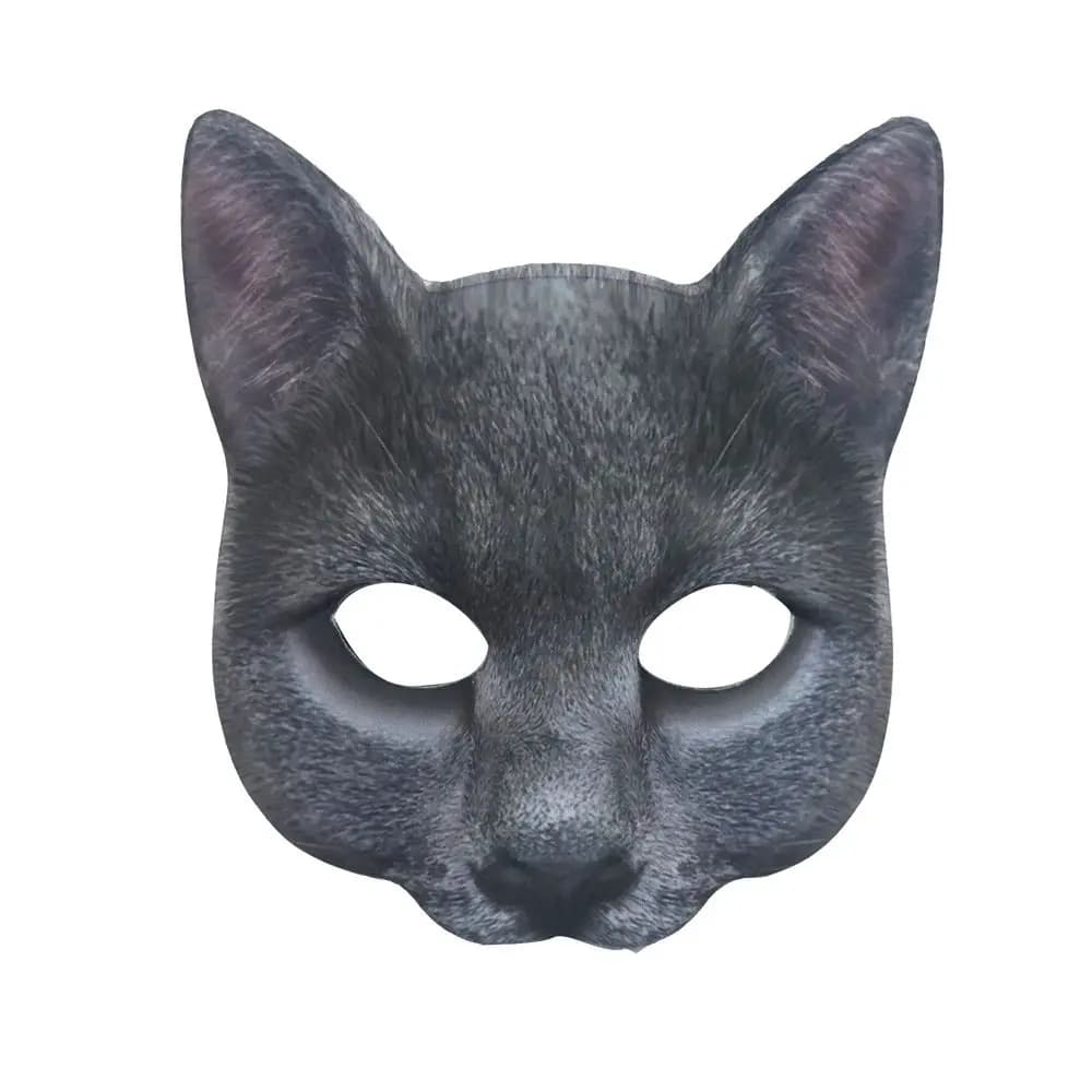 Festival Costume Party Copertura per il viso Festa di carnevale Forniture per feste Puntelli cosplay Maschera per gatti Maschera per travestimento Decorazione di Halloween