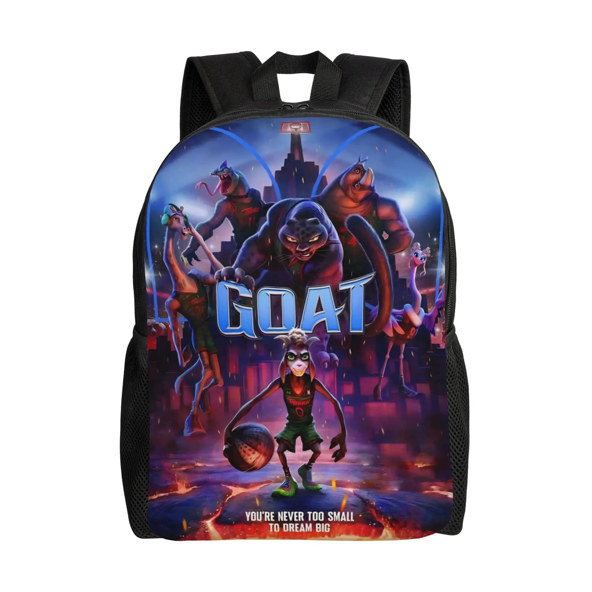 Zaino GOAT Movie Fashion, leggero, per scuola superiore, lavoro, sport, borsa a tracolla per uomo e donna, per il college