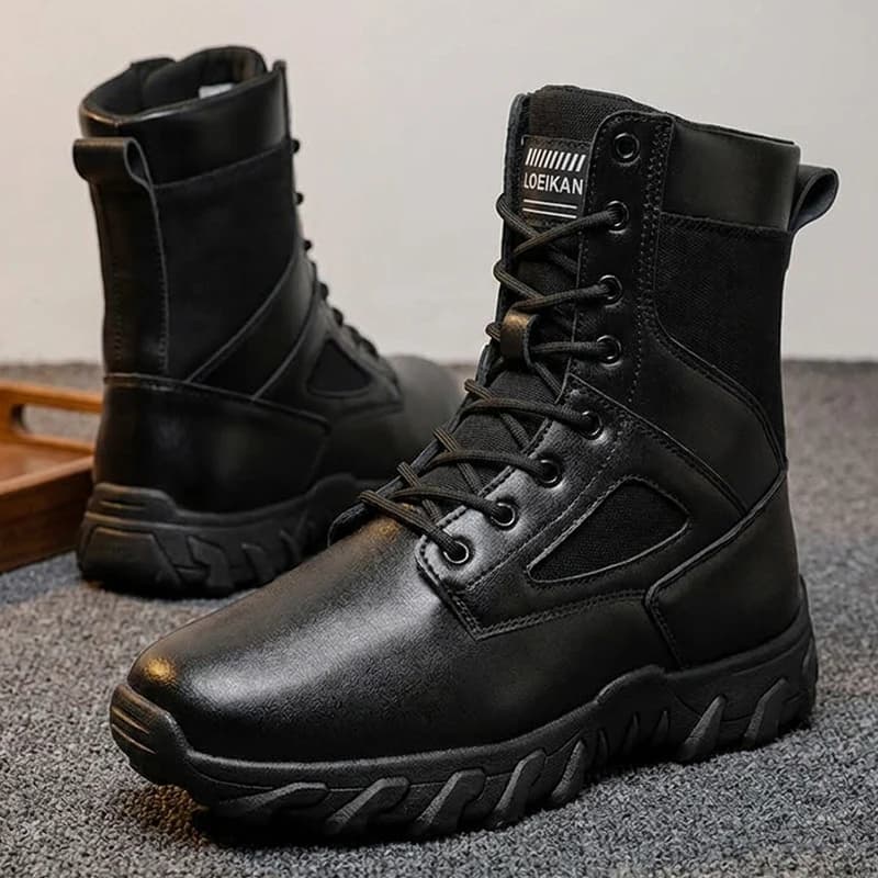 2026 New Men's Outdoor Fashion High-Top Versatile Hiking Camping Casual Sports Boots