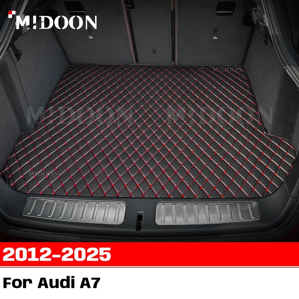 Per Audi A7 2012-2025 Tappetino per bagagliaio per auto personalizzato Tappetino anti-sporco Tappetino protettivo Cargo Liner Accessori per interni auto
