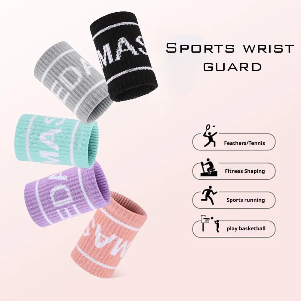 NEW Sports Elastic Basketball Volleyball Wrist Guard Golf Tennis Wrist Band Wrist Band Wrist Support for Fashion Colorful Wrist