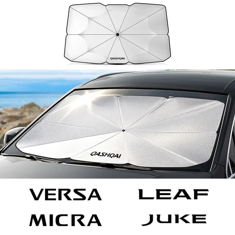 Parabrezza per auto parasole ombrello per auto ombreggiatura anteriore per Nissan Qashqai j11 j10 Juke XTrail t32 Tiida Leaf Versa accessori per auto