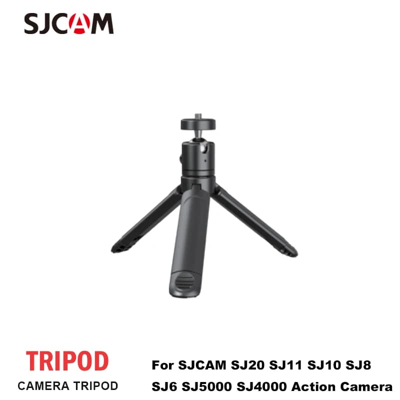 SJCAM Action Camera Tripod, Live Streaming Accessories, Universal Extensible for SJCAM SJ20 SJ11 SJ10 SJ8 SJ6 SJ5000 SJ4000