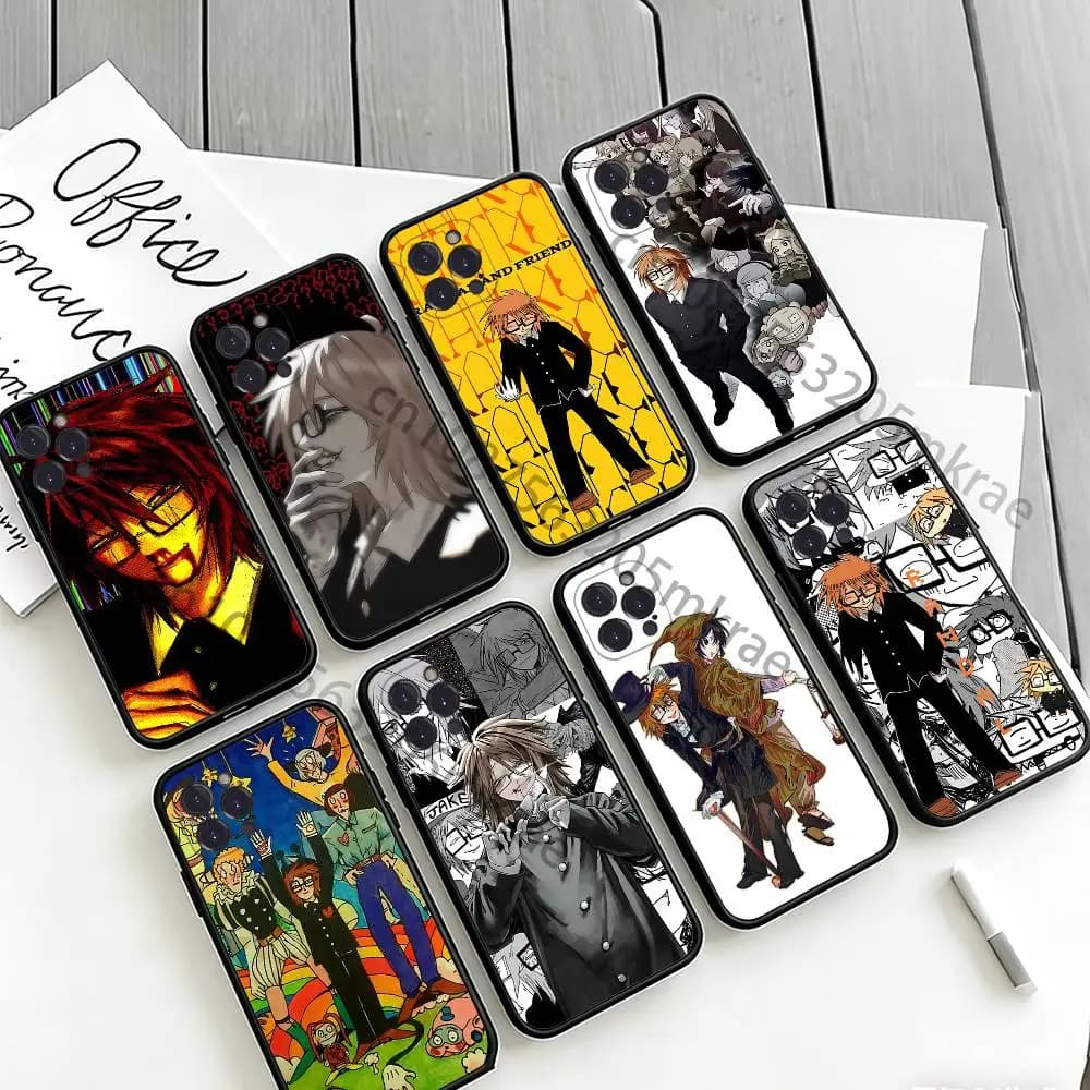 Randal's Friends Ranfren Anime Phone Cases For iPhone 17 16 15 14 13 12 11 Pro Max Plus Luxury Camera Protection Plastic