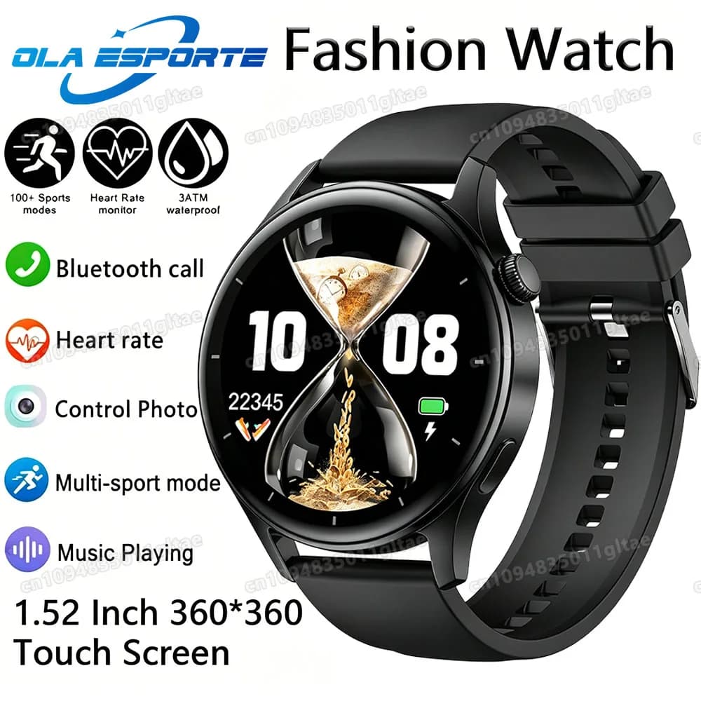 Nuovo Smartwatch 2026 per Uomo e Donna, Schermo Touch HD da 2,01 Pollici, Orologio Fitness Sportivo, Elettronico con Funzione Bluetooth e Chiamate