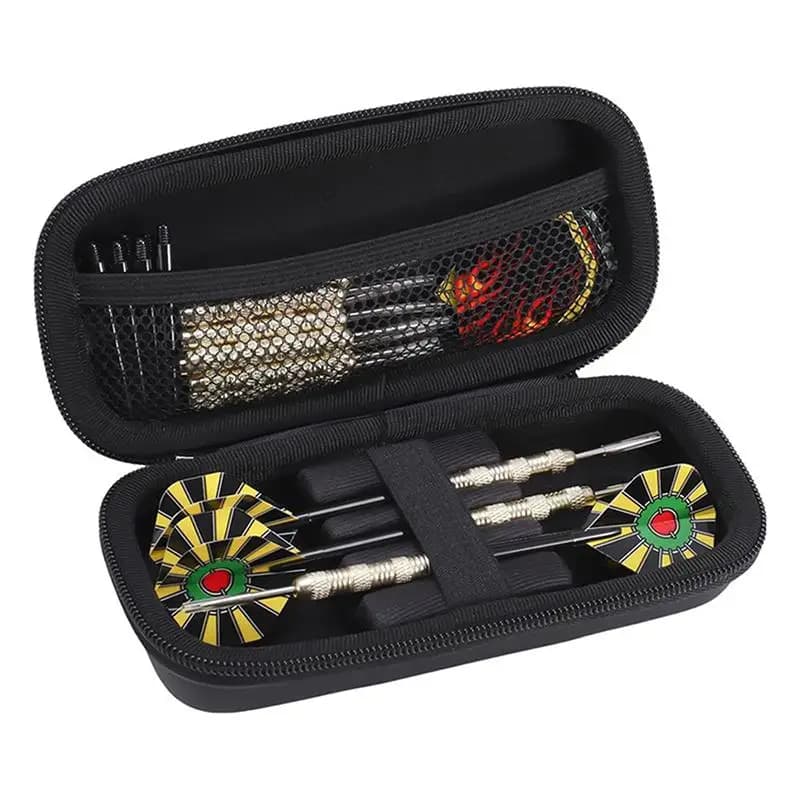 1PC EVA Boomerang Tip Bag 3 Compartment Shaft Storage Organizer Portable Case for Sports Equipment