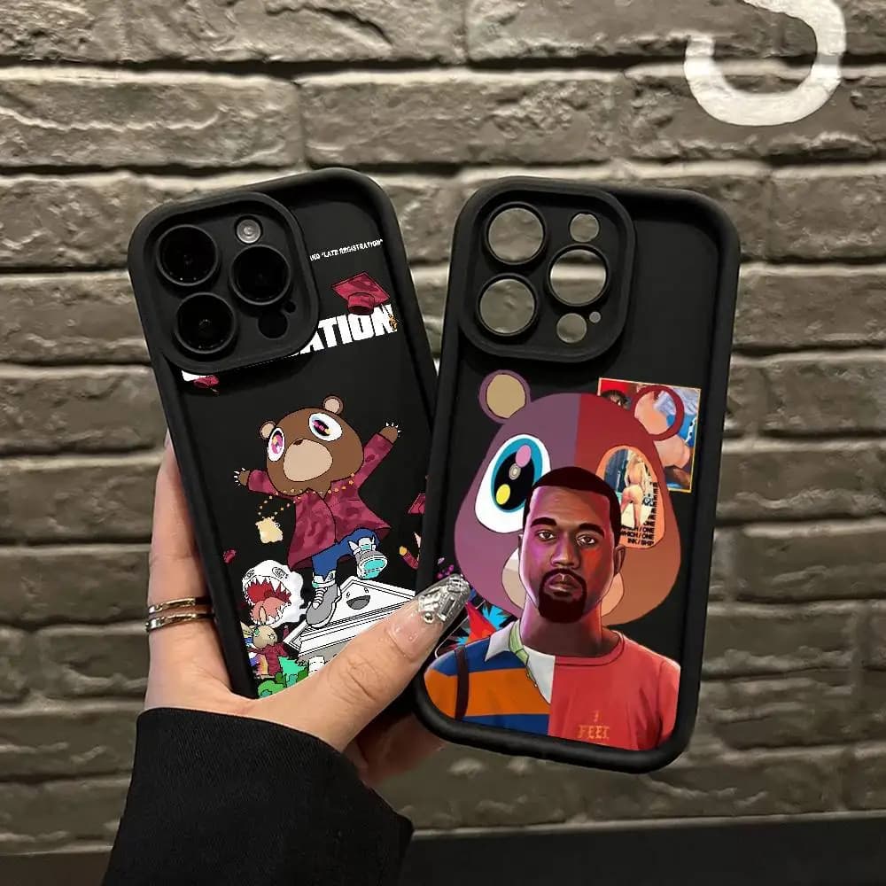 Custodia per telefono Kanye West Hot Album per iPhone 11 12 13 14 15 16 17 Pro Max Plus Custodia protettiva antiurto