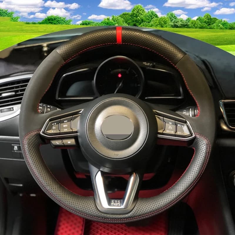 Black suede car cover for Mazda CX-3 CX3 CX-5 CX5 2017 2018