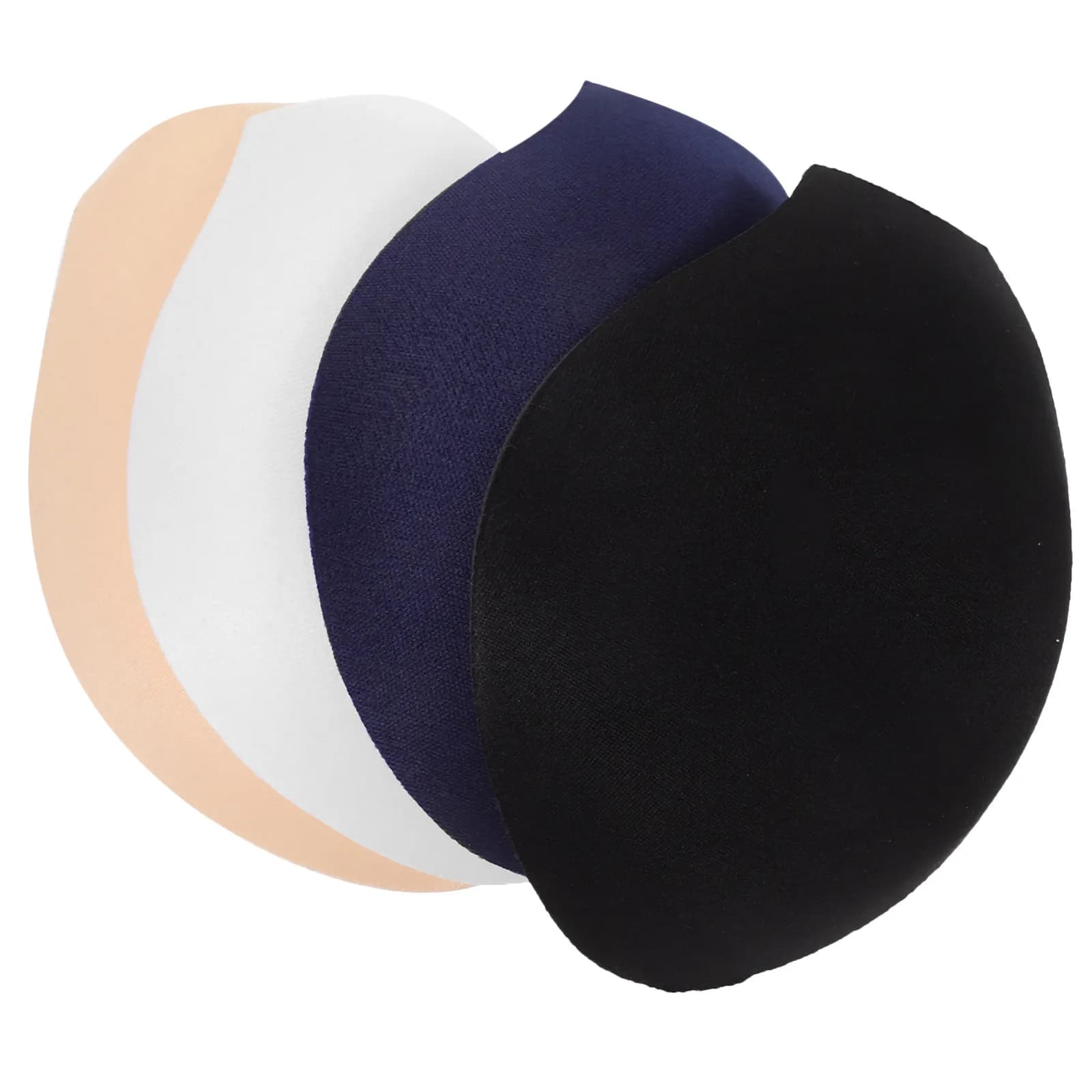 4Pcs Skin-Friendly Bulge Enhancer Pads for Lightweight Breathable Underwear Cup Inserts for Swimming Running Sports