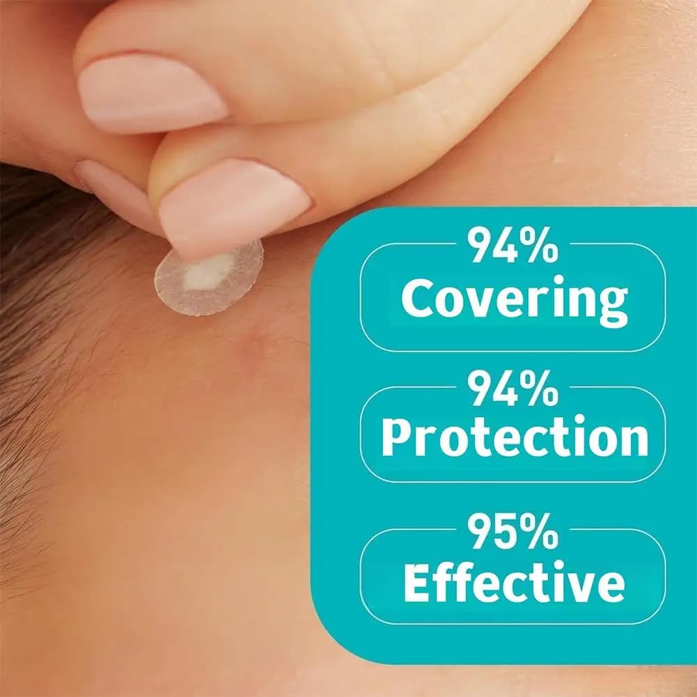 Cerotti Invisibili per Brufoli 24/200/800pz, Strumento per Nascondere e Attenuare l'Acne, Cura e Riparazione della Pelle, Adesivi Coprenti C7X4