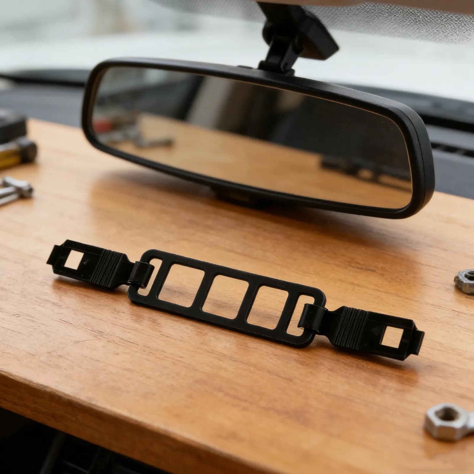12Pcs Universal Dash Cam Rear View Mirror Back Plate Panel Mount Rear Camera Holder Car Camera Bracket Dash Cam Back Plate