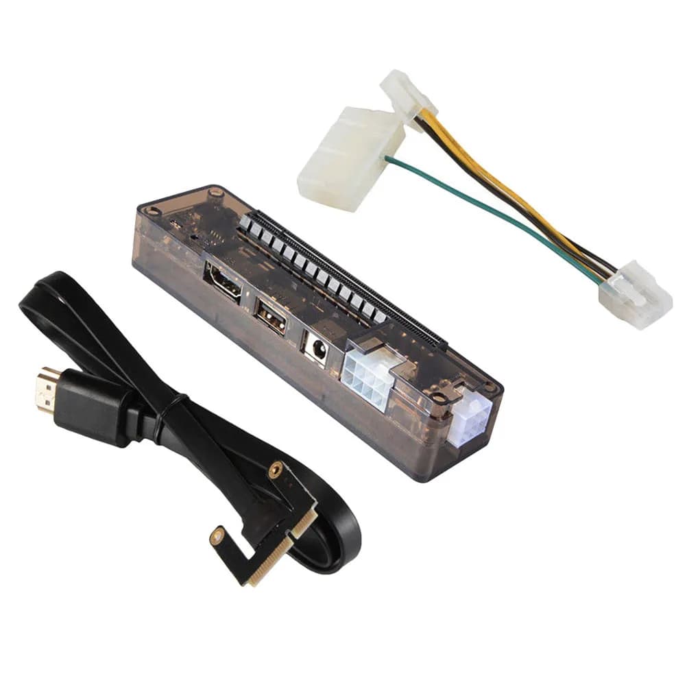 Dock per Scheda Grafica Esterna per Laptop, Stazione di Aggancio Portatile per Scheda Video, Interfaccia PCI-E, Supporto Alimentazione 220W, Compatibile con Gaming