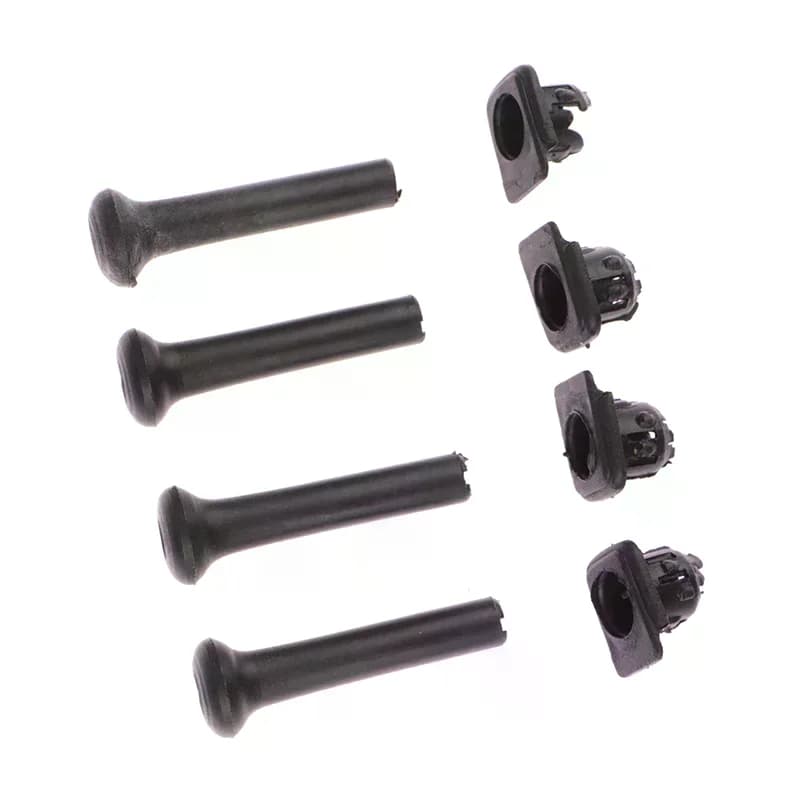 4 Set di Perni di Bloccaggio per Portiere Auto 191837187 per Golf Mk2 Mk3 2 3 Scirocco Passat B2, Accessori Auto di Ricambio