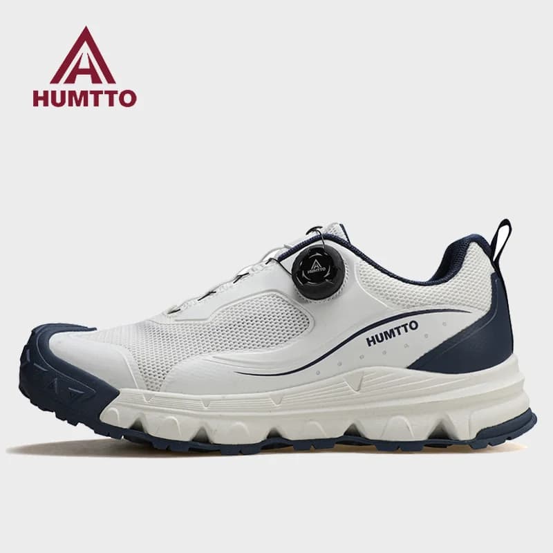 HUMTTO 2025 Scarpe da trekking da uomo Scarpe sportive da esterno traspiranti Scarpe da ginnastica da corsa Scarpe da trekking fuoristrada Stivali da passeggio casual