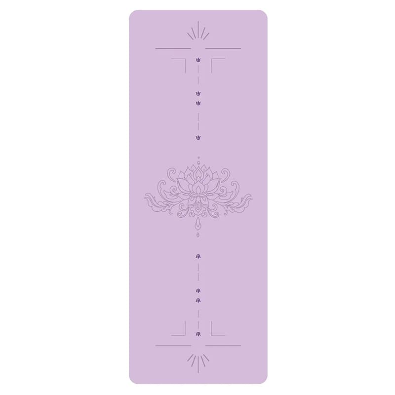 Tappetino Yoga Lezyan in Gomma Naturale PU, Antiscivolo, Spesso, per Fitness, Esercizi a Casa, Palestra, Allenamento, Ginnastica