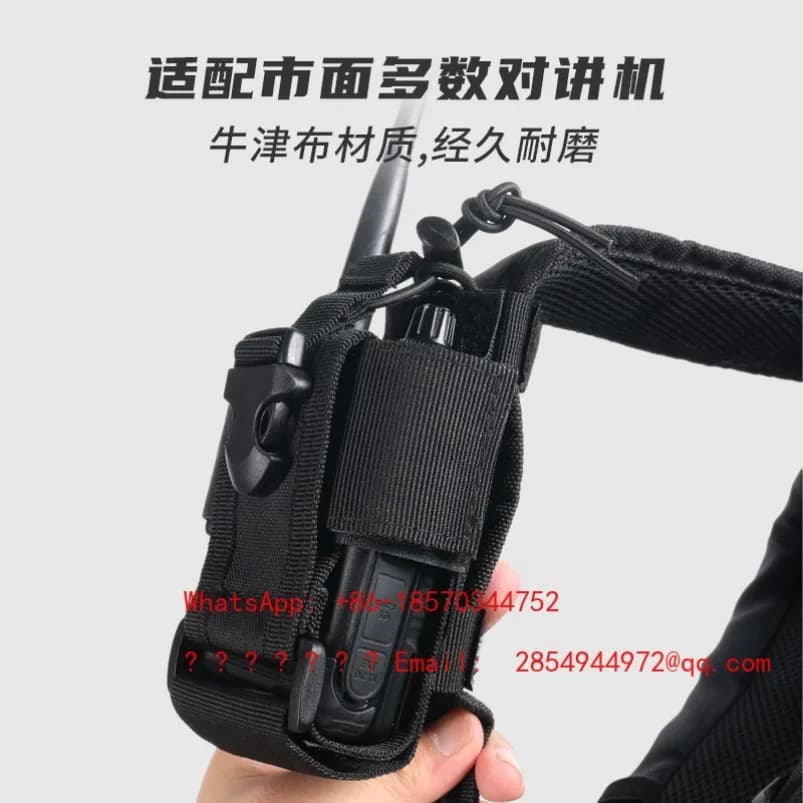 Borsa Tattica per Walkie-talkie 2026, Custodia Protettiva Speciale per Dispositivi Portatili, Marsupio Multifunzionale Anti-caduta per Esterni