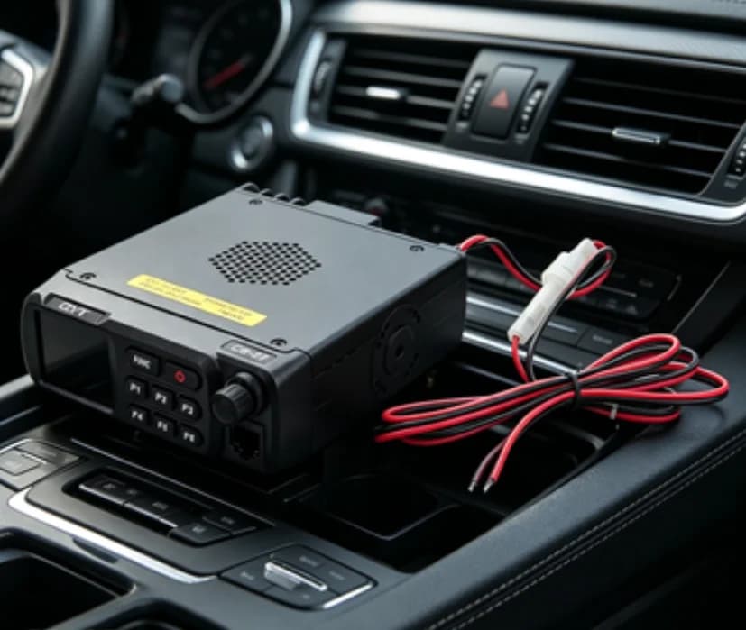 CZILIKE QYT CB-27 mobile CB radio, 25-27MHz AM/FM dual band, 12V/24V universal car walkie-talkie