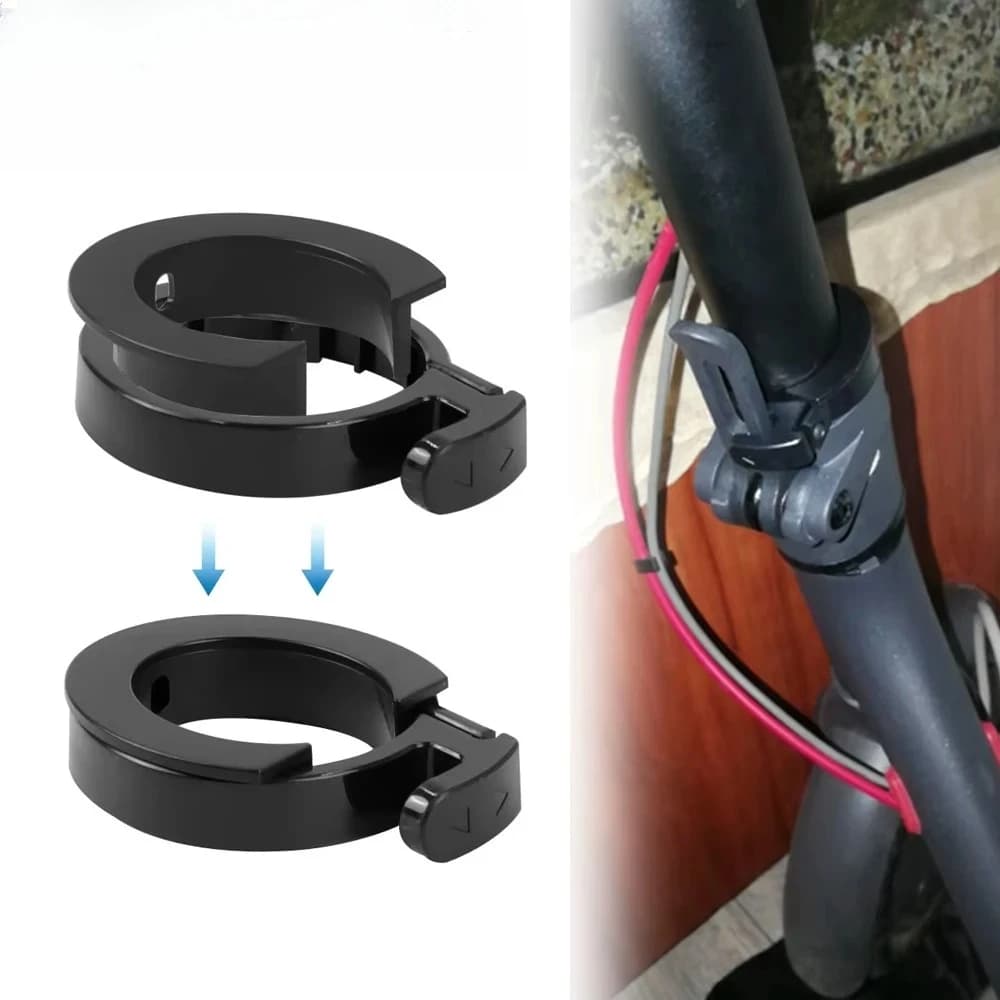 Scooter elettrico Tubo anteriore Stelo pieghevole Confezione assicurativa Cerchio chiuso Anello di protezione per viti Xiaomi Mijia M365 Parte di ricambio