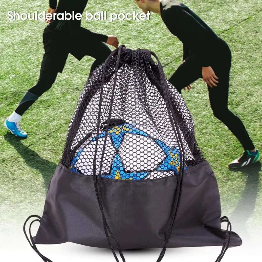 1 bag for single balloons, durable design for easy transport and storing, suitable for football or volleyball basketball