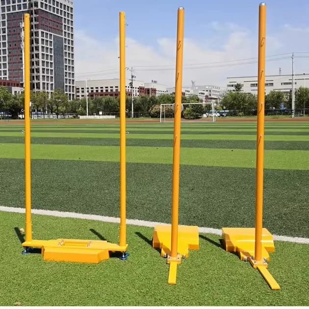 Nice multifunctional portable badminton mesh support, mobile volleyball pole, for school field equipment