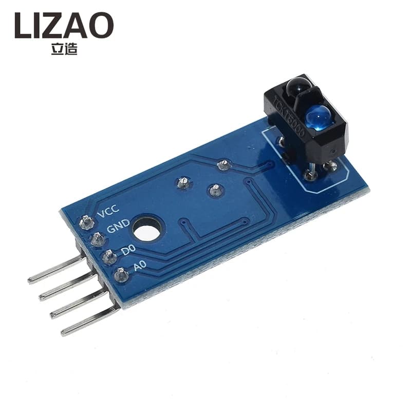Sensore di tracciamento linea TCRT5000, modulo interruttore fotoelettrico IR a riflessione infrarossa, sensore di rilevamento barriera per auto robot intelligente