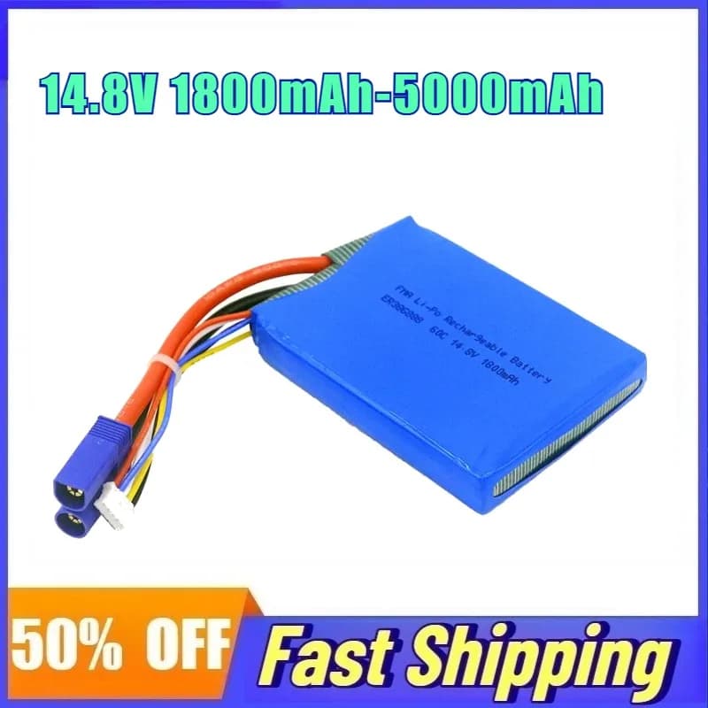 14.8V 60C 386888 626786 7367102 Batteria ricaricabile per avviamento di emergenza per auto Li-Polymer Booster Jumper Accenditore 1800-5000mAh
