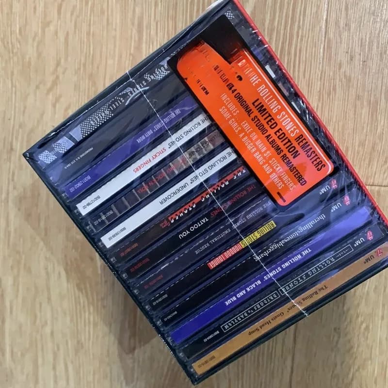 Nuova Collezione Musicale di Band Pop Britanniche Famose, Set di Musica Rock, Collezione Classica di Heavy Metal in Confezione Regalo da 14 CD