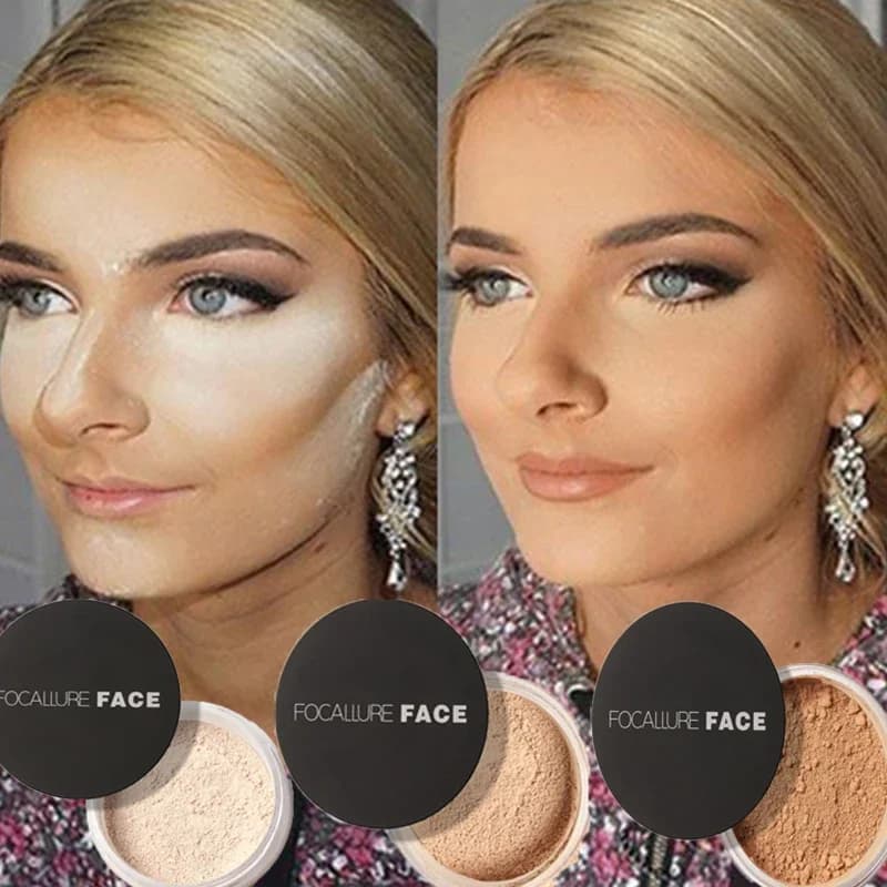 3 Colors Matte Loose Powder Makeup Professional Face Styling Powder Invisible Pores Oil Control Translucent Makeup