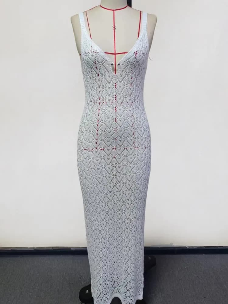 Summer Cover Ups Women Swimsuit Spaghetti Strap Sleeveless Robes Bathing Suit 2026 New Print Beach Holiday Maxi Dresses Cover-Up
